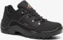 Mountain Peak leren dames wandelschoenen cat. A Zwart Uitneembare zool - Thumbnail 1