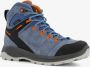 Mountain Peak leren dames wandelschoenen cat. B Zwart Echt leer Uitneembare zool - Thumbnail 2