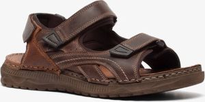 Mountain Peak leren sandalen Bruin
