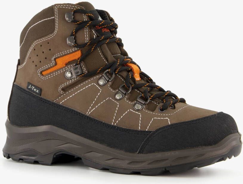 Mountain Peak leren heren wandelschoenen cat. A B Grijs