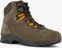 Mountain Peak leren heren wandelschoenen cat. B Zwart Echt leer Uitneembare zool - Thumbnail 3