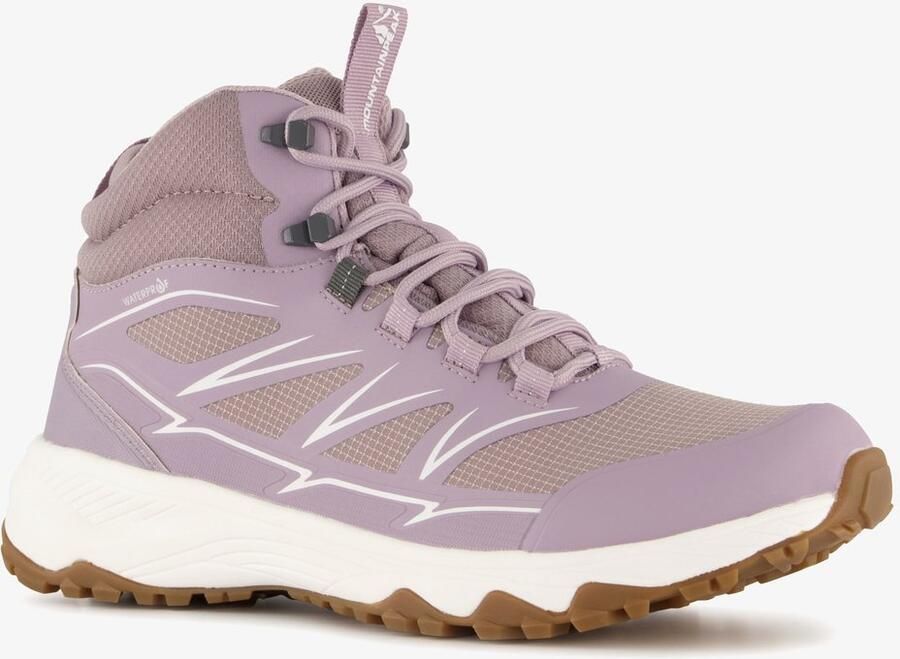 Mountain Peak dames wandelschoenen paars cat. A B Uitneembare zool