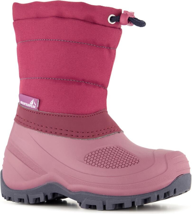 Mountain Peak gevoerde kinder snowboots roze Moonboots