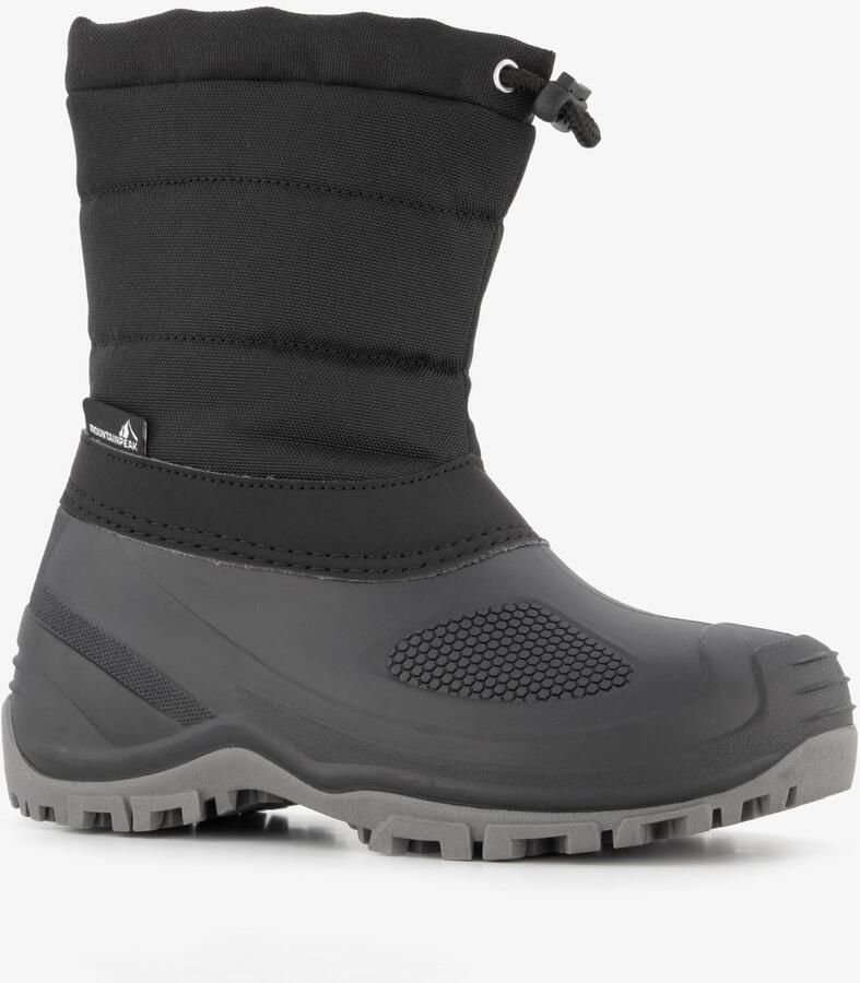 Mountain Peak gevoerde kinder snowboots zwart Moonboots