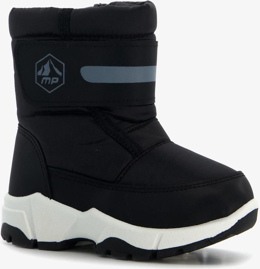 Mountain Peak gevoerde kinder snowboots zwart Uitneembare zool Moonboots