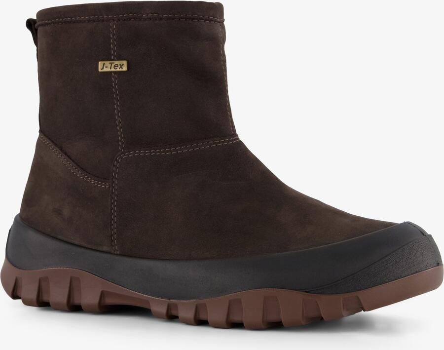 Mountain Peak gevoerde leren dames outdoor boots bruin Uitneembare zool
