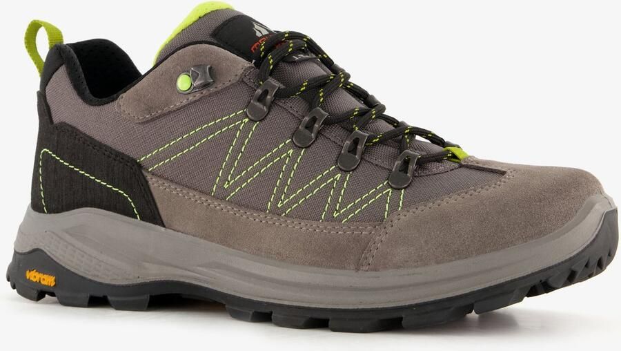 Mountain Peak heren cat. A wandelschoenen vibram zool grijs Uitneembare zool