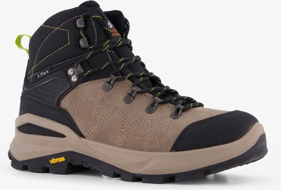 Mountain Peak heren cat. B wandelschoenen vibram zool beige Uitneembare zool