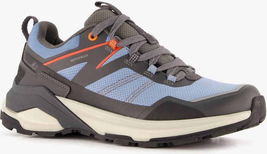 Mountain Peak heren wandelschoenen cat. A grijs blauw Uitneembare zool