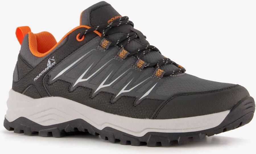 Mountain Peak heren wandelschoenen cat. A grijs zwart Uitneembare zool