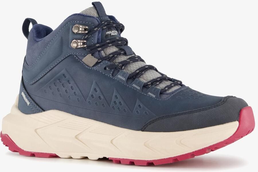 Mountain Peak hoge dames wandelschoenen blauw cat. A B Uitneembare zool