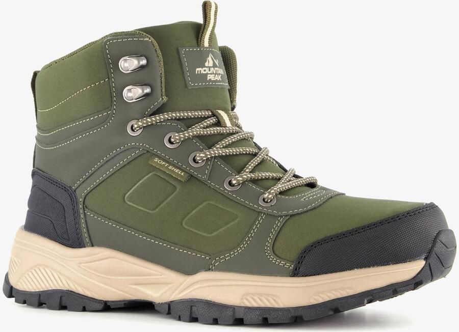 Mountain Peak hoge heren wandelschoenen cat. A B groen Uitneembare zool