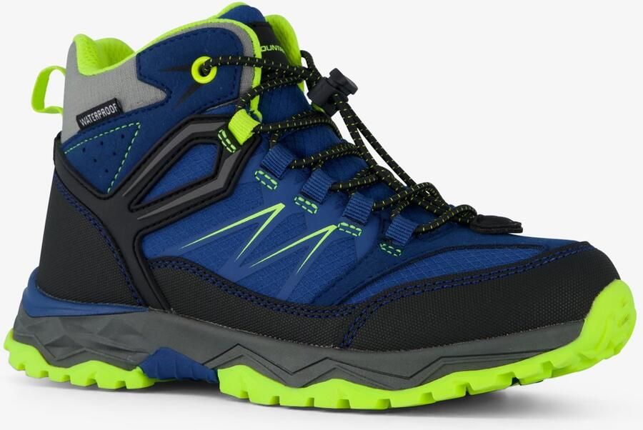 Mountain Peak hoge kinder wandelschoenen cat. A B Blauw Uitneembare zool