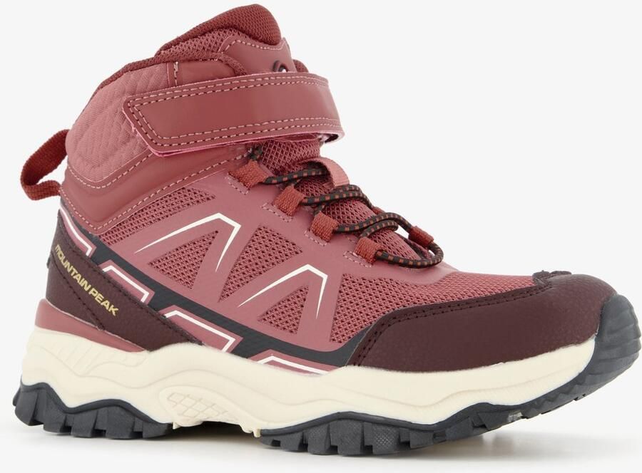 Mountain Peak hoge kinder wandelschoenen cat. A B Rood