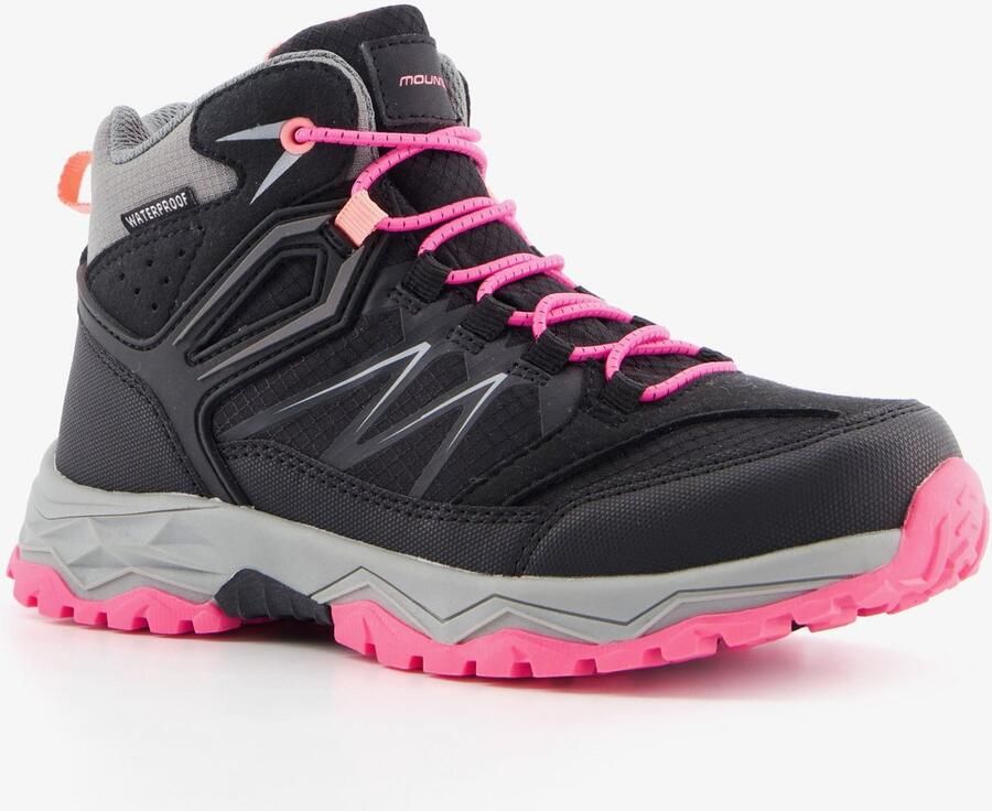 Mountain Peak hoge kinder wandelschoenen cat. A B zwart Uitneembare zool