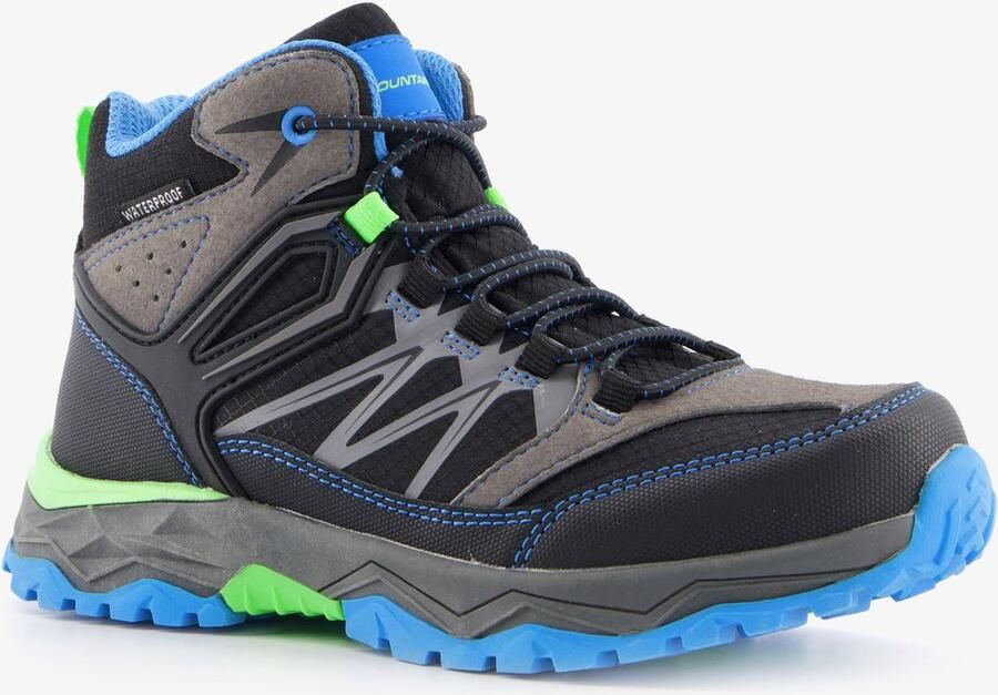 Mountain Peak hoge kinder wandelschoenen cat. A B Blauw Uitneembare zool
