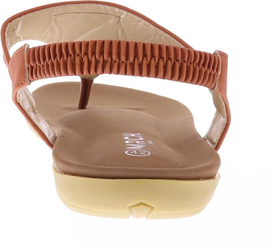 Mrchlabel Mrch Label Charlie Sandalen Dames Slippers Bruin - Foto 4