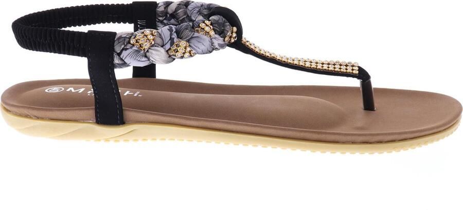 Mrchlabel Mrch Label Eline Dames Sandalen Slippers Zwart