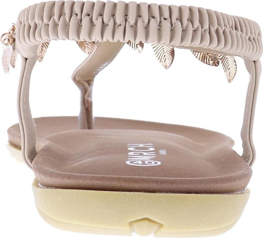 Mrchlabel Mrch Label Marg Sandalen Dames Slippers Zomerschoenen Taupe - Foto 4