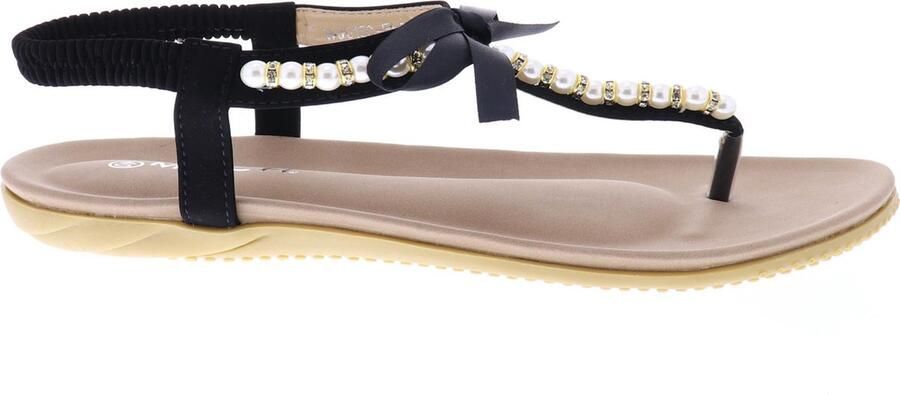 Mrchlabel Mrch Label Senne Sandalen Dames Slippers zwart - Foto 3