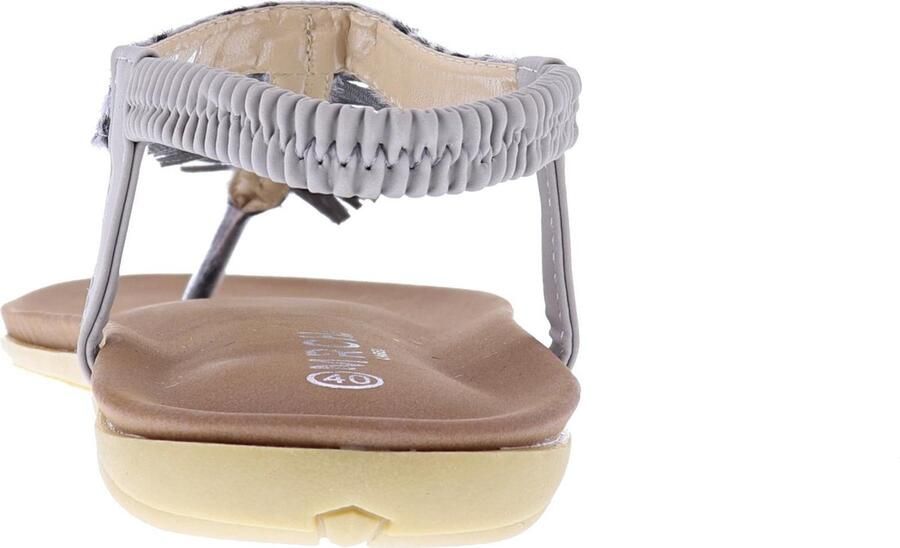 Mrchlabel Mrch Label Sil Sandalen Dames Slippers grijs - Foto 5