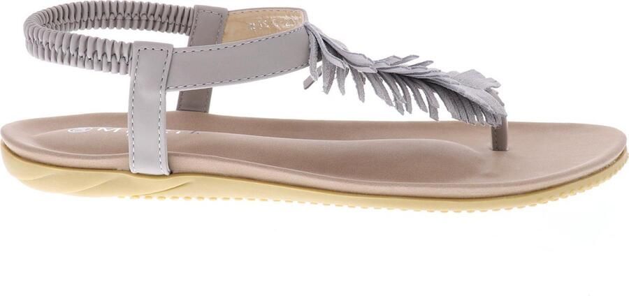 Mrchlabel MRCH. Label Sil Dames Sandalen Taupe - Foto 3