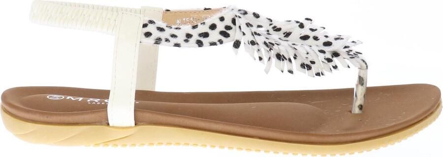 Mrchlabel Mrch Label Sil Sandalen Dames Slippers Wit
