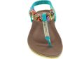 Mrchlabel Mrch Label Eline Sandalen Dames Slippers Mintgroen - Thumbnail 1