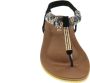 Mrchlabel Mrch Label Eline Dames Sandalen Slippers Zwart - Thumbnail 1