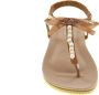 Mrchlabel Mrch Label Senne Sandalen Dames Slippers bruin - Thumbnail 1