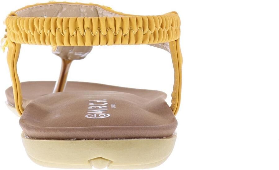 Mrchlabel Mrch Label Eke Dames Sandalen Slippers Groen Schelpjes - Foto 7