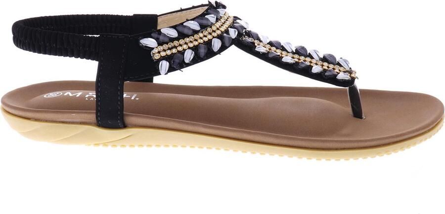 Mrchlabel Mrch Label Eke Dames Sandalen Slippers Groen Schelpjes - Foto 2