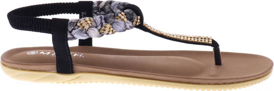 Mrchlabel Mrch Label Eline Dames Sandalen Slippers Zwart - Foto 7