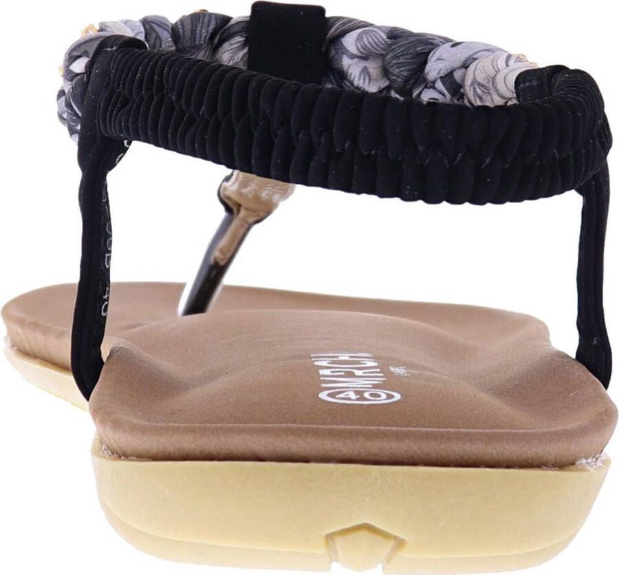 Mrchlabel Mrch Label Eline Dames Sandalen Slippers Zwart - Foto 4