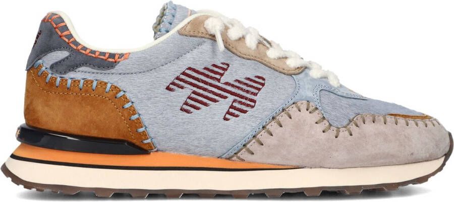 MRP Lage Sneakers Dames Amsterdam 06uphs Maat: 38 Materiaal: Ponyhair Kleur: Blauw