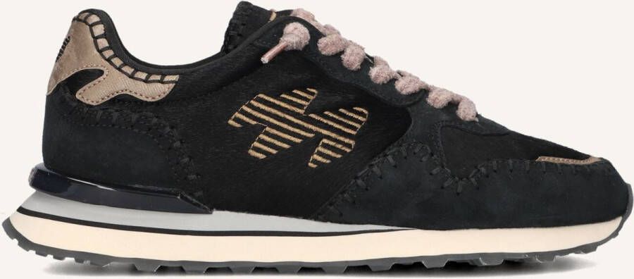 MRP Lage Sneakers Dames Amsterdam 06uphs Maat: 36 Materiaal: Ponyhair Kleur: Zwart