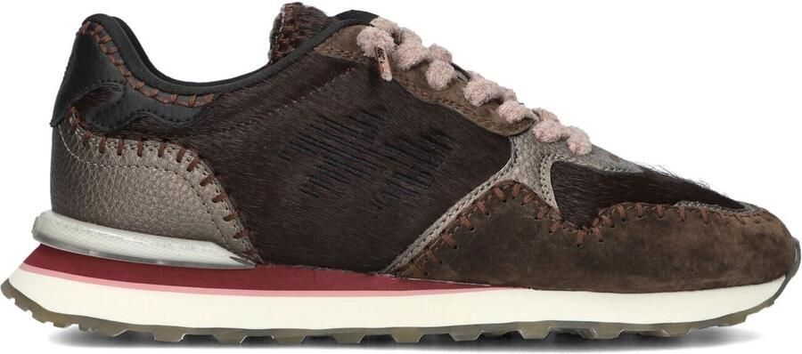 MRP Lage Sneakers Dames Amsterdam 06uphs Maat: 42 Materiaal: Ponyhair Kleur: Bruin
