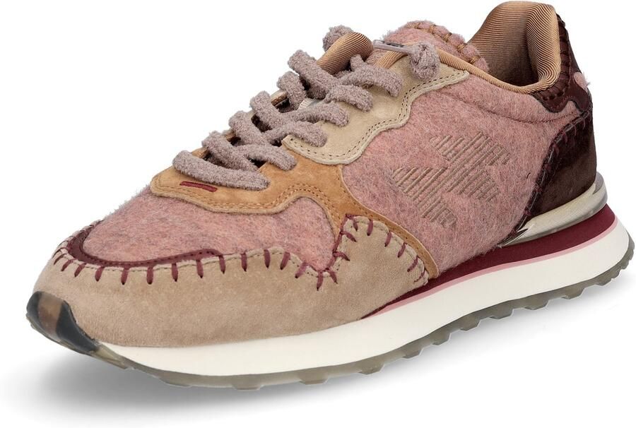 MRP Lage Sneakers Dames Amsterdam 06uphs Maat: 43 Materiaal: Suède Kleur: Roze