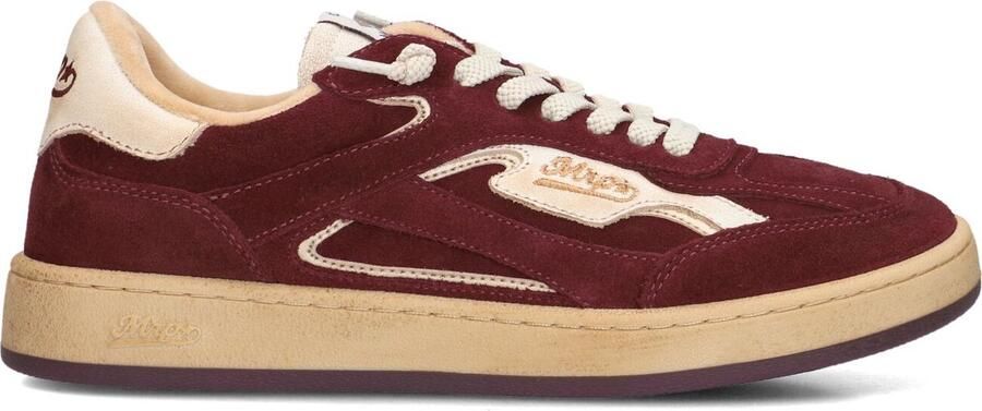 MRP Lage Sneakers Dames Beverly Suède Bordeaux - Foto 3