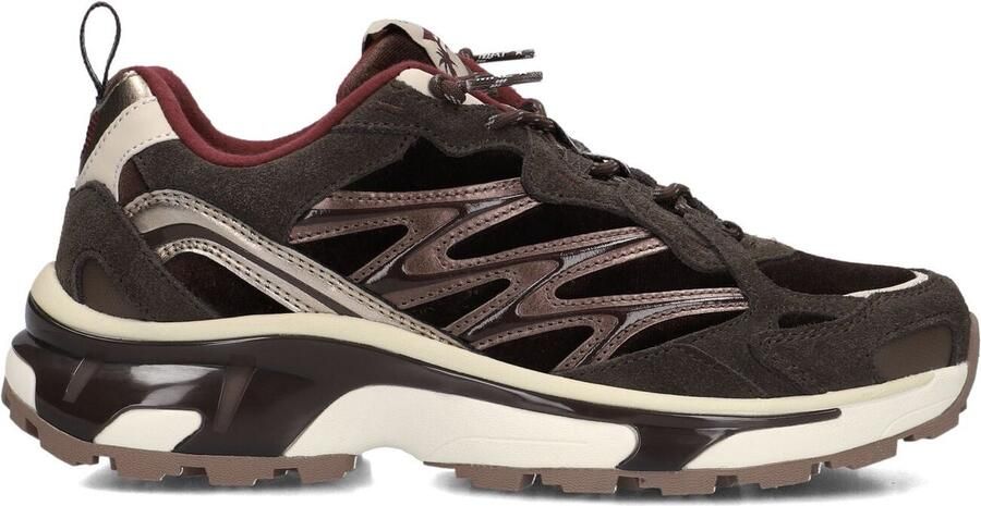MRP Lage Sneakers Dames Canyon Textiel Bruin