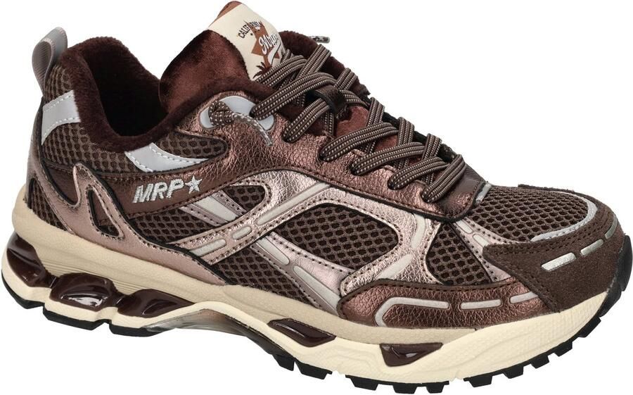 MRP Lage Sneakers Dames Melrose Zwart - Foto 4