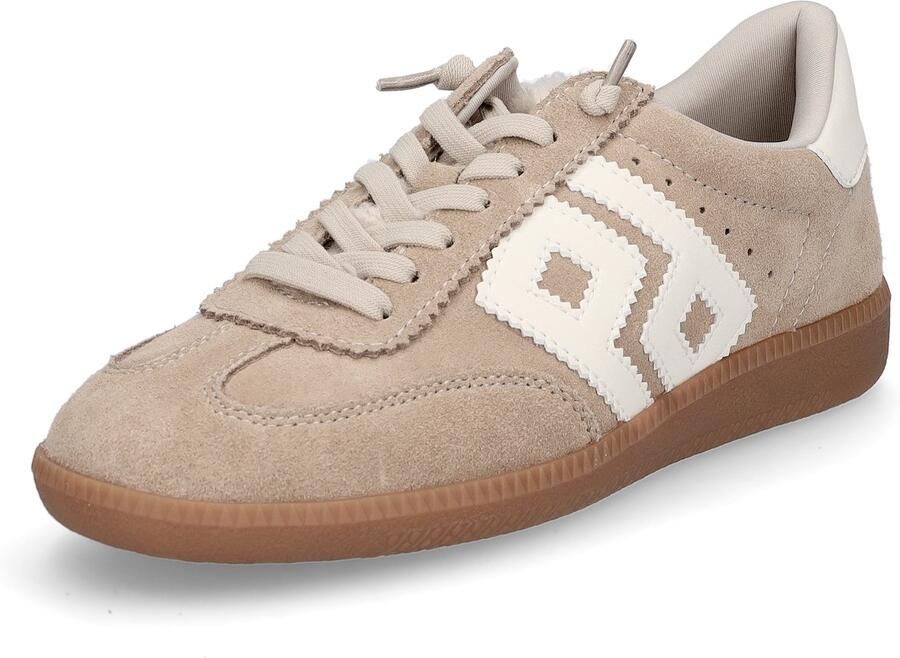 MRP dames sneaker Zoom suède beige