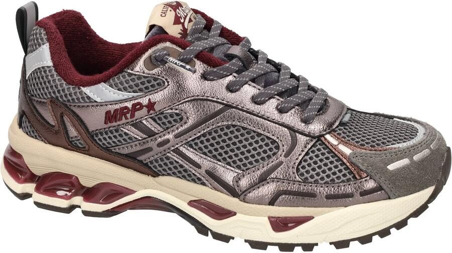 MRP By Maripé Mrp Melrose V.60 Grijs Bordeauxrood