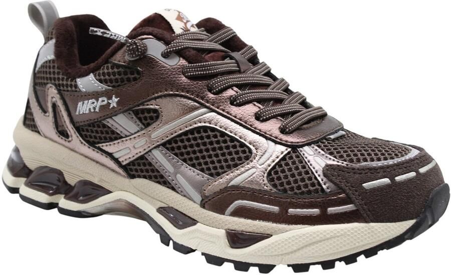 MRP Lage Sneakers Dames Melrose Zwart - Foto 5