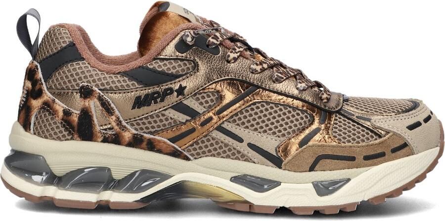 MRP Lage Sneakers Dames Melrose Leatherlook Brons