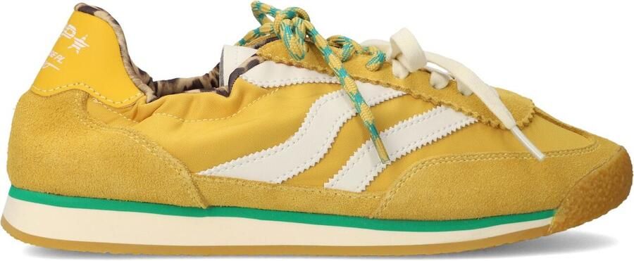 MRP Lage Sneakers Dames Pure Maat: 36 Materiaal: Textiel Kleur: Geel