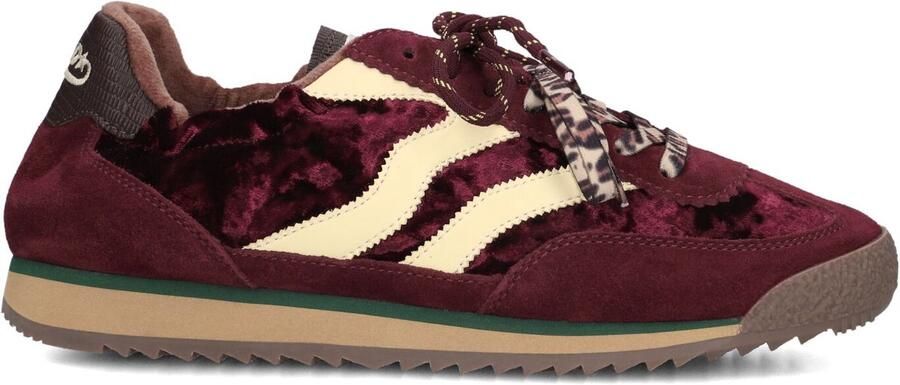MRP Utah Sneakers Textiel Dames Bordeaux