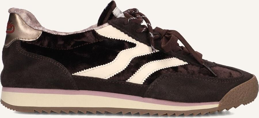 MRP Utah Sneakers Textiel Dames Bruin - Foto 5
