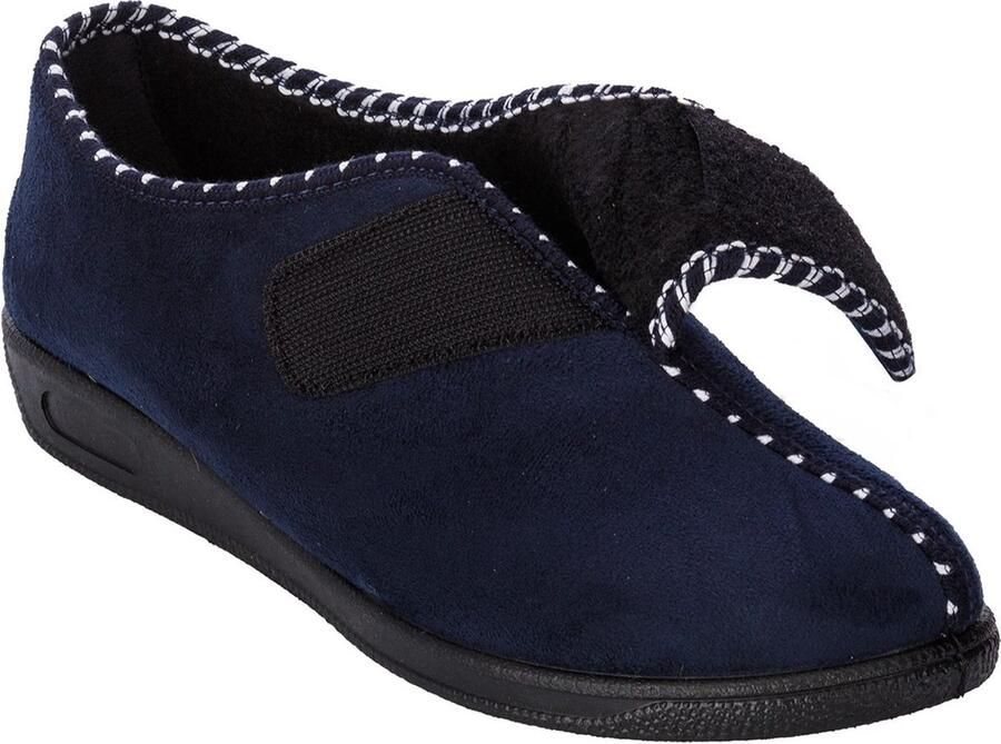 MSF pantoffel blauw laag damesmodel