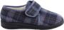 MSF Senioren Pantoffel Unisex – Laag Model – Geruit - Thumbnail 1